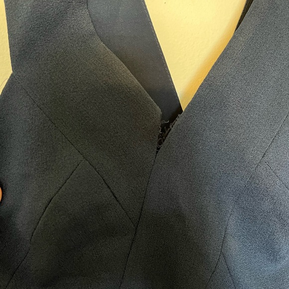 BCBG Midi Dress Navy - Picture 3 of 6